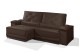 Sofá Retrátil e Reclinável 2.50m ESTILO ESTOFADOS - ODIN com SoftGel D33 Velusoft "Marrom" Sofá Retrátil e Reclinável 2.50m ESTILO ESTOFADOS - ODIN com SoftGel D33 Velusoft "Marrom"
