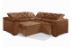 Sofá Retrátil Reclinável BERLIM DE CANTO 2.30 x 2.30 ESTILO ESTOFADOS - França Velusoft COR "TERRA COTA" Sofá Retrátil Reclinável BERLIM DE CANTO 2.30 x 2.30 ESTILO ESTOFADOS - França Velusoft COR "TERRA COTA"