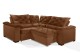 Sofá Retrátil Reclinável BERLIM DE CANTO 2.30 x 2.30 ESTILO ESTOFADOS - França Velusoft COR "TERRA COTA" Sofá Retrátil Reclinável BERLIM DE CANTO 2.30 x 2.30 ESTILO ESTOFADOS - França Velusoft COR "TERRA COTA"