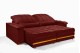 Sofá Retrátil Reclinável MORFEU 2.90m ESTILO ESTOFADOS - França Velusoft COR "VERMELHO" Sofá Retrátil Reclinável MORFEU 2.90m ESTILO ESTOFADOS - França Velusoft COR "VERMELHO"