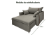Poltrona Sofá Cama Valence Premium 100cm SoftGel D33 Linho Cinza Poltrona Sofá Cama Valence Premium 100cm SoftGel D33 Linho Cinza