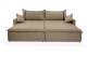 Sofá Valence Slim sem Caixa Premium 2.00m SoftGel 33  Linho Marrom
